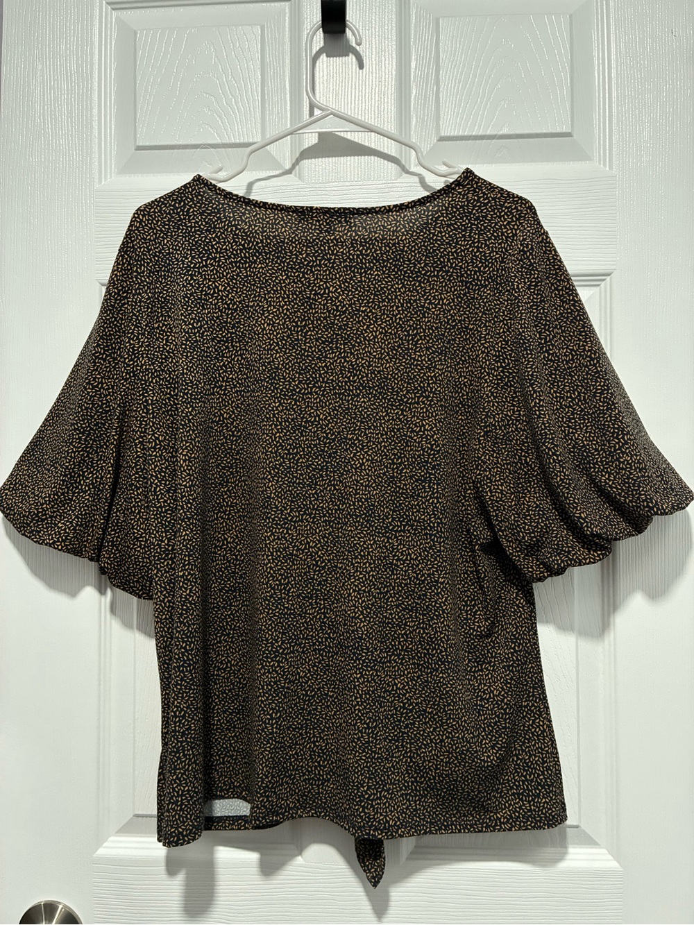 Adrianna Papell tie-front blouse